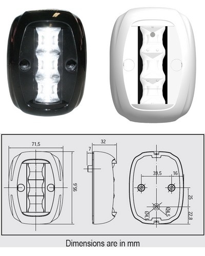 FOS serie 20 LED navigatieverlichting