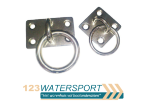 RVS aanlegringen met ring
