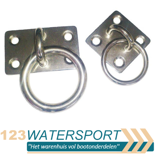RVS aanlegringen met ring