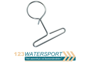 Verplaatsbare meeneem aanlegring - RVS A4-AISI316