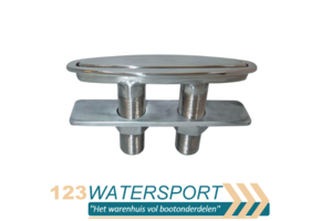 Verzonken RVS kikker met veer