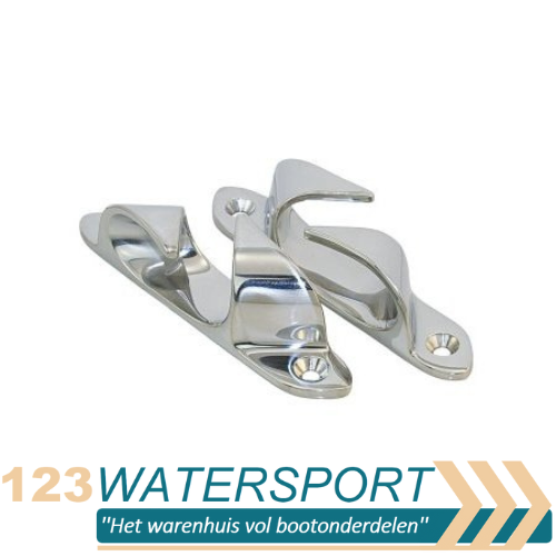 RVS Verhaalklampen (Paar) - RVS A4-AISI316