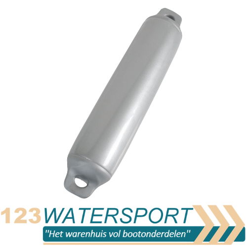 Fender langwerpig - Zilver