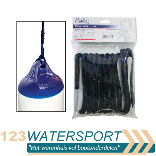 Cabo - Fenderlijn - met voorgesplitste lus - Polyester