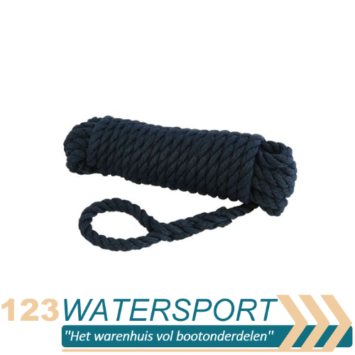 Kant en klare landvasten - Navy blauw