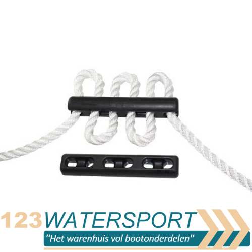 Landvastveer - van EPDM rubber - 2 stuks