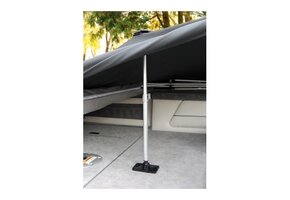 Telescopische dekzeilsteun