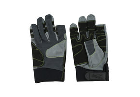 Zeil handschoenen Amara leer met 2 korte vingers