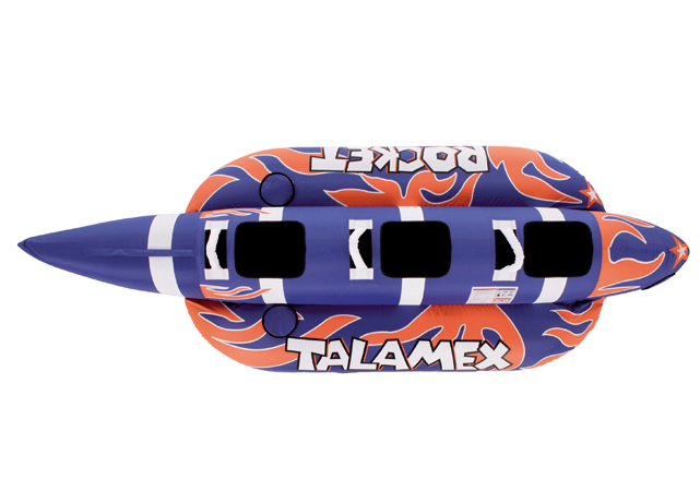 Talamex - Funtube 3 persoons - banaan voor achter boot