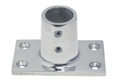 Sceptervoet 90 gr. RVS