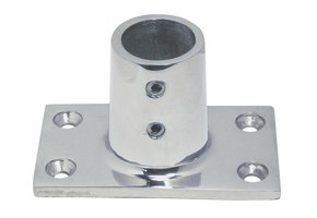 Sceptervoet 90 gr. RVS