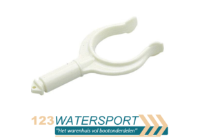 Roeidollen kunststof - Wit