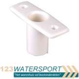 Roeidolhouder kunststof / Wit