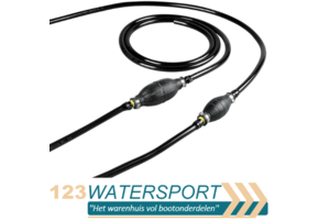 Brandstof pompbal met 2 meter brandstofslang