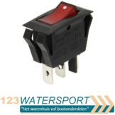 Tuimelschakelaar 12 Volt / 15 Ampere