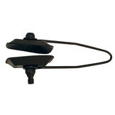 Motor doorspoelklem vierkant