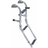 RVS opklapbare zwemtrap met 3 treden