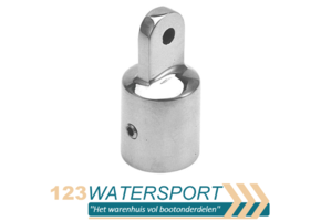 Eindstuk voor biminitop of buiskap - RVS