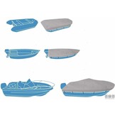 Bootzeil - Afdekzeil - Lengte 700 <> 780 cm - Breedte 400 cm