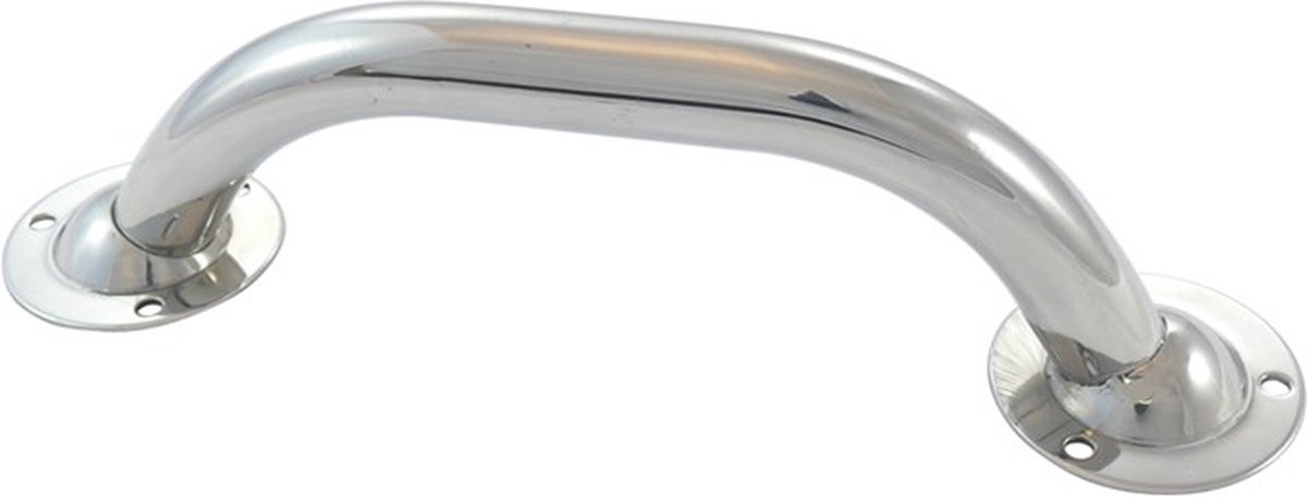 RVS  Handgreep met voetplaat - Lengte 250 mm