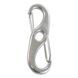 Veerhaak dubbel RVS A4-AISI316