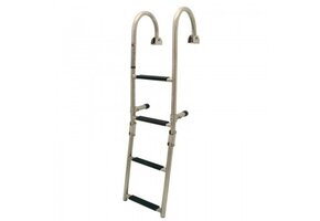 RVS zwemtrap opklapbaar - 4 treden - B-KEUS