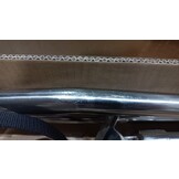 B-KEUS - RVS 4-boogs biminitop - Breedte 170 <> 182 cm - Hoogte 117 cm  - Beige doek