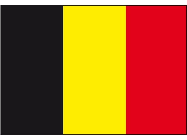 Belgische vlag voor de boot