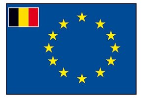 RVE vlag België Koopvaardij