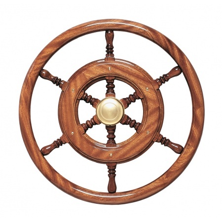 Stuurwiel Classic mahoniehout - 460 mm