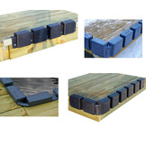 Steiger bumper stootrand  - 80x14x4 cm