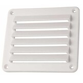 Ventilatierooster rechthoekig Kunststof