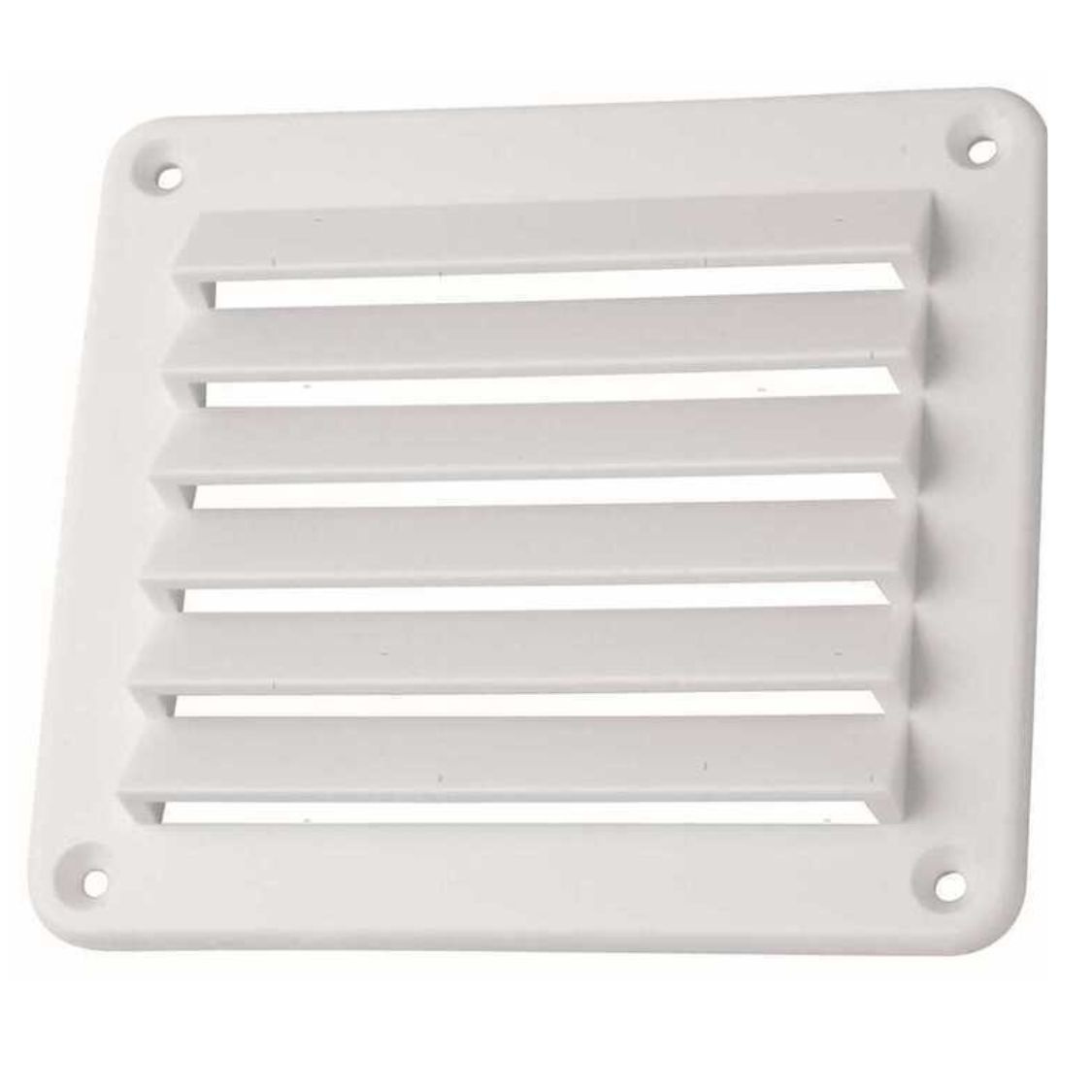 Ventilatierooster rechthoekig Kunststof