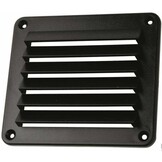 Ventilatierooster rechthoekig Kunststof
