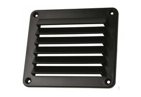 Ventilatierooster rechthoekig Kunststof