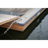 Steiger bumper stootrand  B80 - 85x12x8 cm