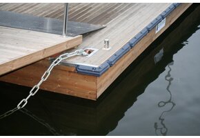 Steiger bumper stootrand  B80 - 85x12x8 cm