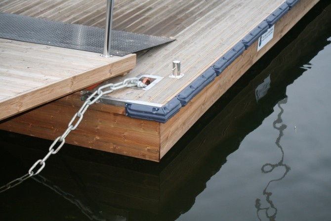 Steiger bumper stootrand  B80 - 85x12x8 cm