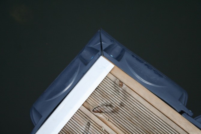 Steiger bumper stootrand  B80 - 85x12x8 cm