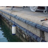 Steiger bumper stootrand  B80 - 85x12x8 cm