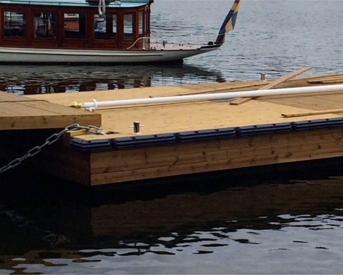 Steiger bumper stootrand  B90 - 95x18x12 cm