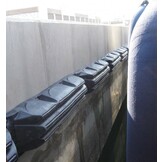 Steiger bumper stootrand  B90 - 95x18x12 cm