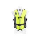 Dinghy Zipper zwemvest geel/zwart