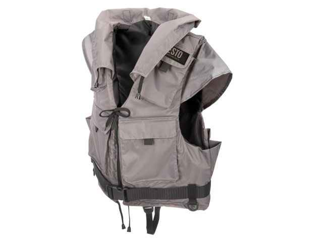 Fisherman zwemvest grijs