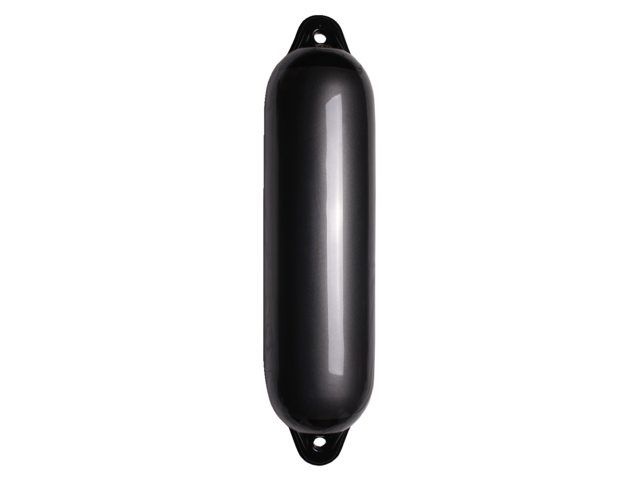 Heavy duty fender - antraciet met zwarte kop