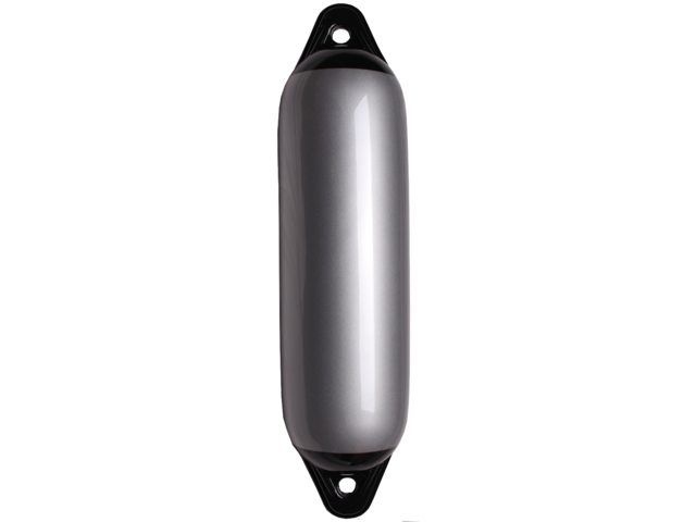 Heavy duty fender - zilver met zwarte kop