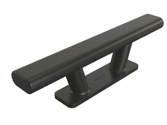 Design kikker - RVS -  Zwart gecoat