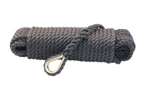 Kant en klare ankerlijn polypropyleen - navy