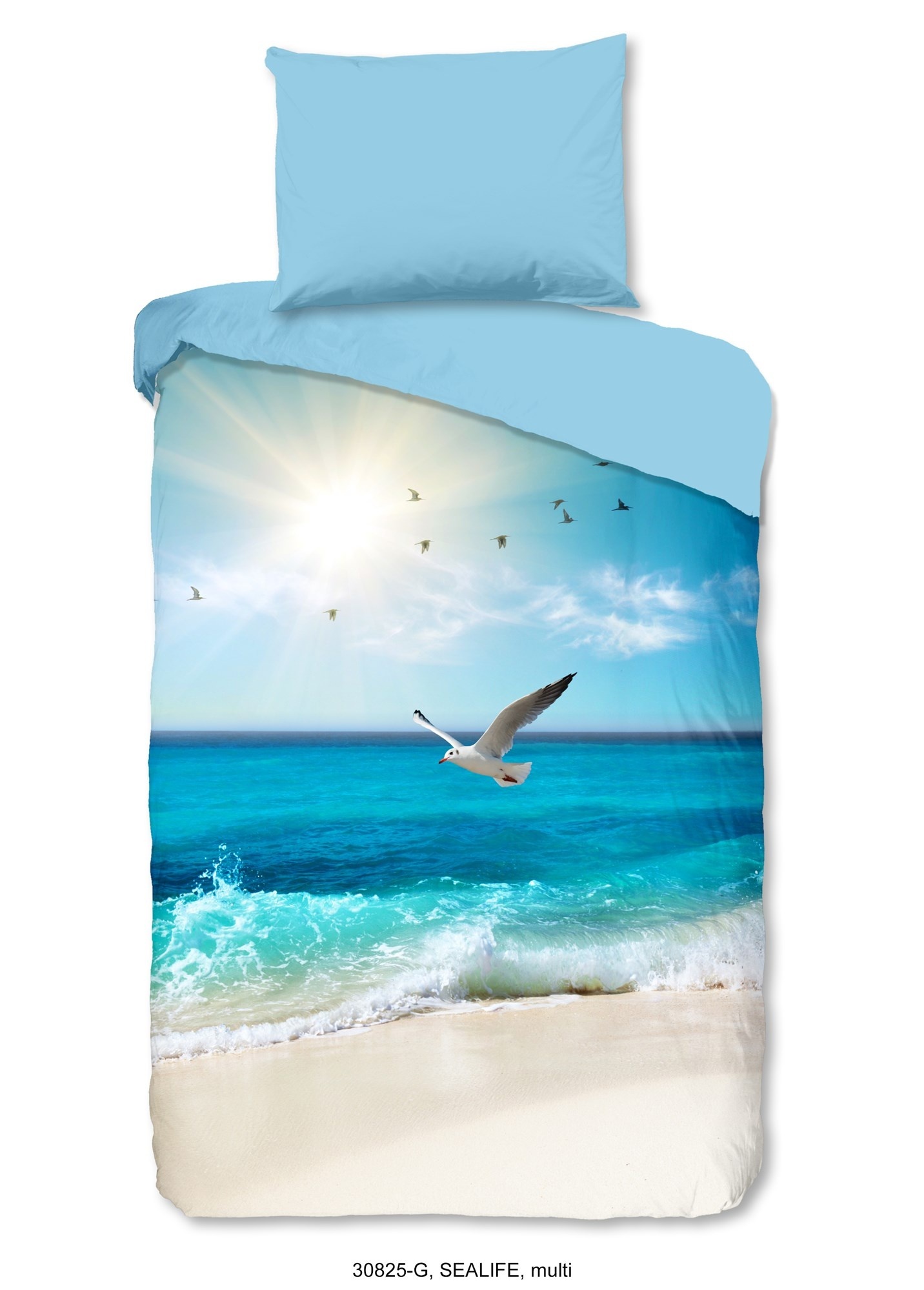 Dekbedovertrek Sealife - katoen