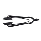 Motor doorspoelklem dubbelwerkend